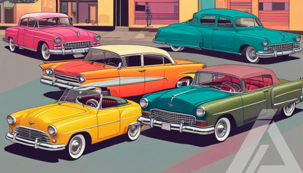 Coches Clásicos Retro - Imagen 2