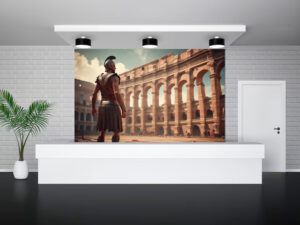 Gladiador en el Coliseo