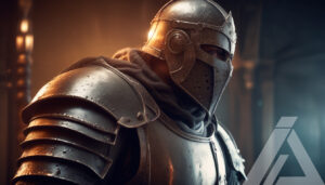 Guerrero Medieval con Armadura