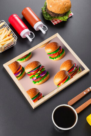 Hamburguesas Gourmet con Ingredientes Frescos