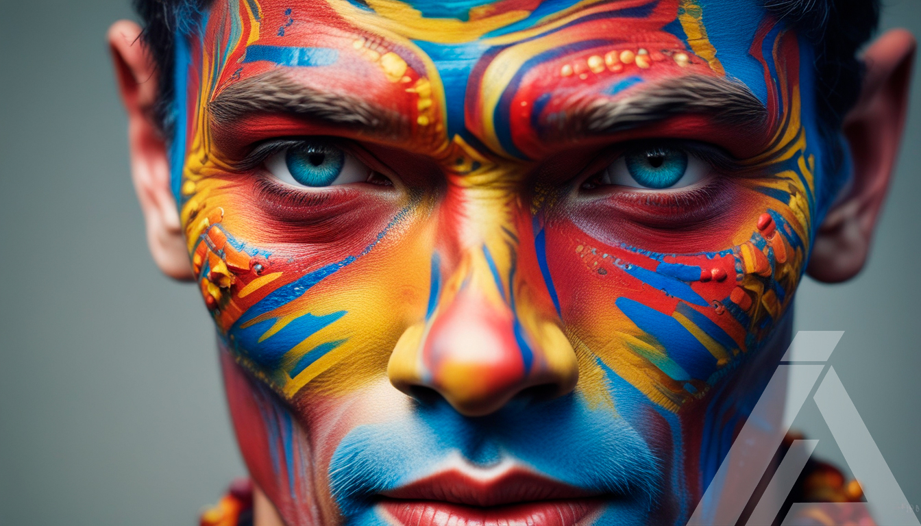 Ilustración Abstracta Colorida para Decoración Moderna - Imagen 2