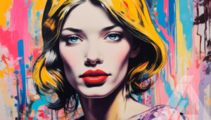 Ilustración Abstracta de Mujer