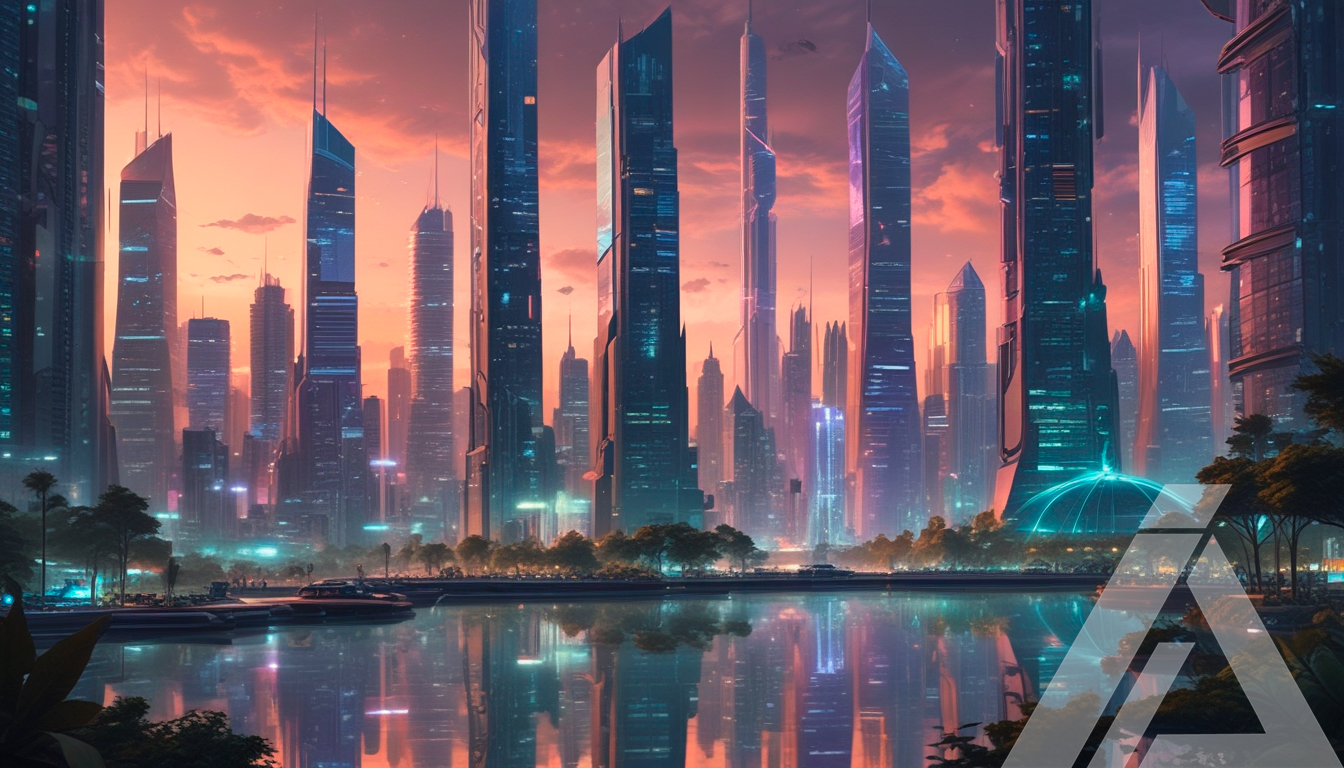 Paisaje Urbano Futurista - Imagen 2