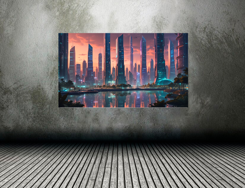 Paisaje Urbano Futurista