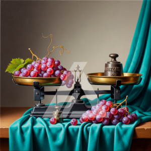 Balanza Vintage Dorada