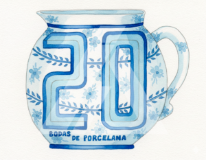 Bodas de porcelana ma