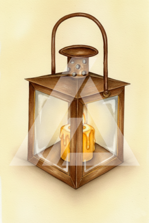 Farol Metálico Vintage ma