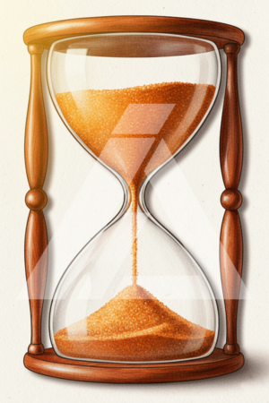 Reloj de Arena Dorado ma