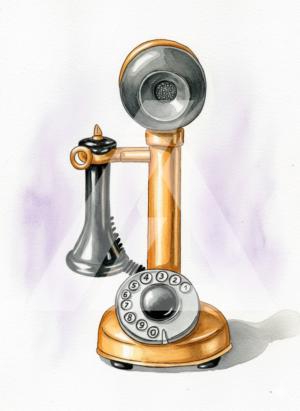 Teléfono de Pared Antiguo ma