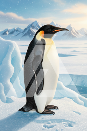 Pingüino emperador ma